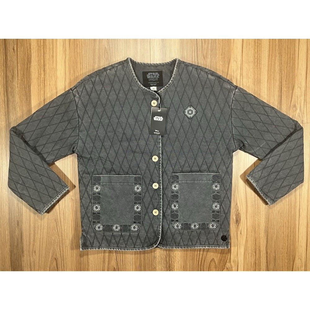 Disney Heroes & Villains Star Wars Imperial Quilted Jacket Size Medium